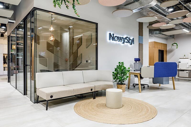 những ý tưởng thiết kế showroom văn phòng