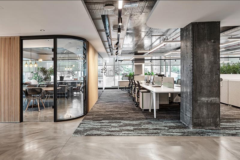 mẫu showroom văn phòng đẹp