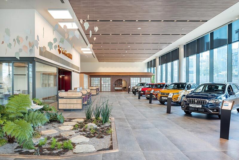 dịch vụ thi công showroom văn phòng trọn gói