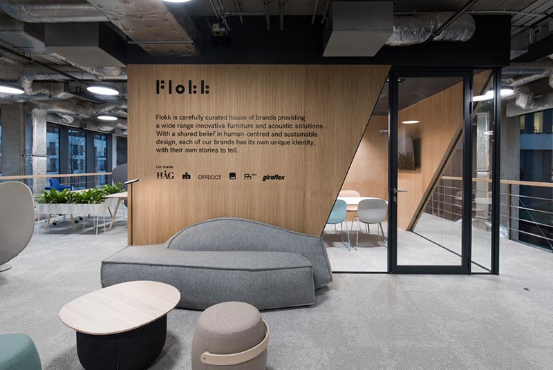các mẫu showroom văn phòng hiện đại