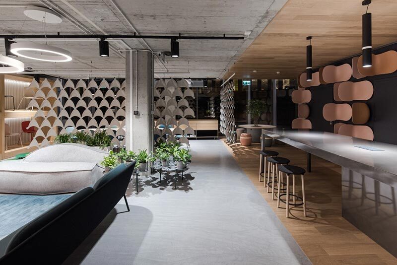 top những ý tưởng thiết kế showroom văn phòng