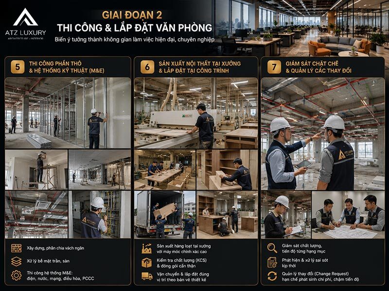 turnkey office construction process 1
