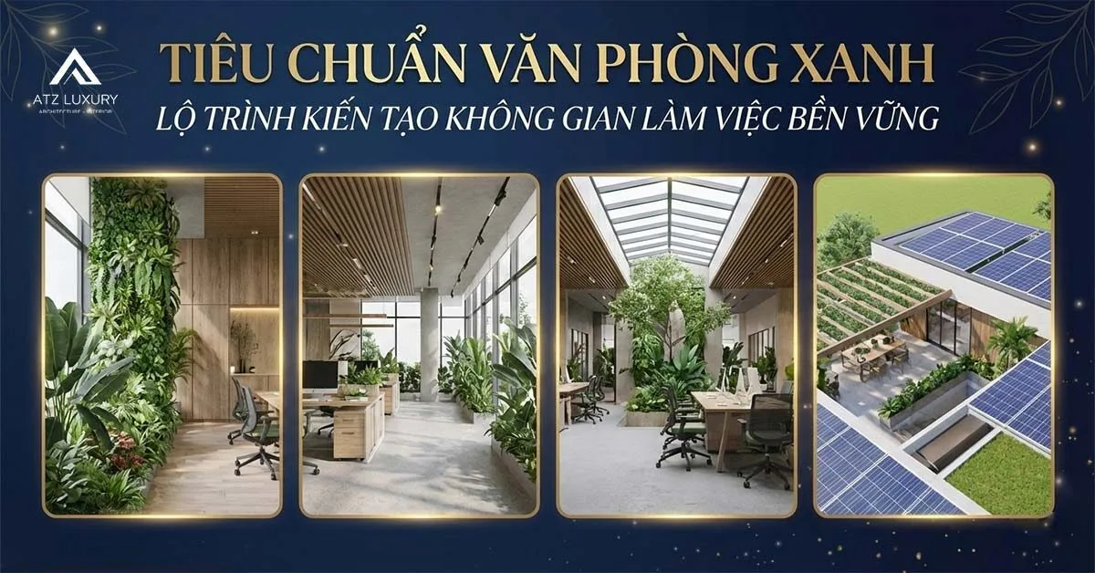 Tiêu chuẩn văn phòng xanh kiến tạo không gian làm việc bền vững