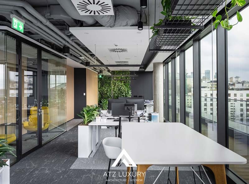 xu hướng thiết kế văn phòng xanh 18